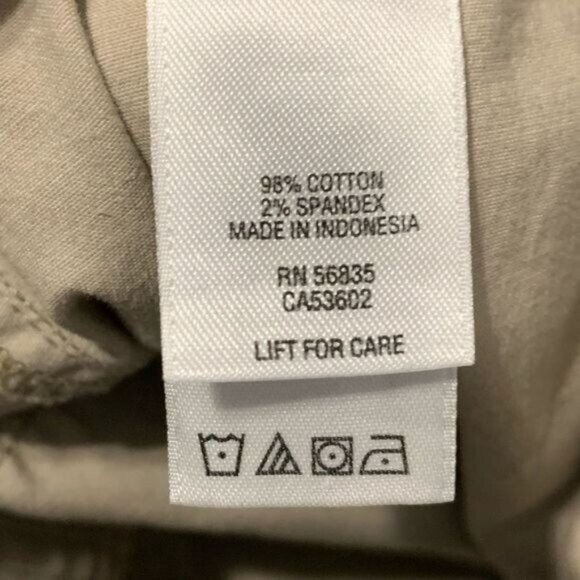 Cabelas Cargo Shorts Women's 16 Khaki Outdoor Hiking High Rise Cargo Pockets - Picture 6 of 9